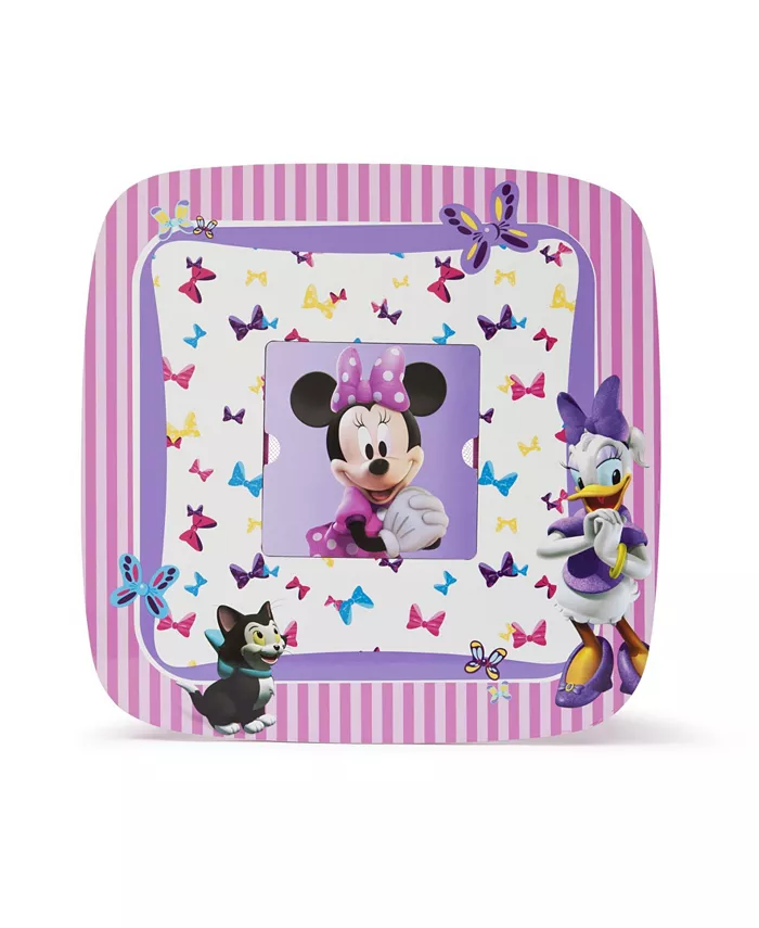 Delta Children Disney Minnie Mouse Kids Storage Table and Chair Set  3 Piece