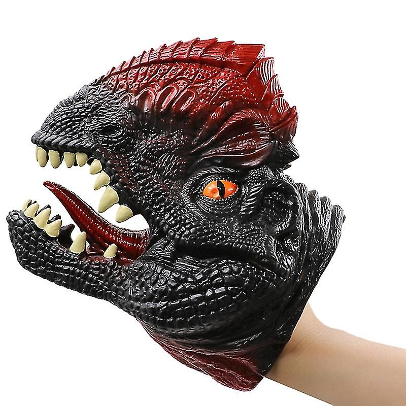 Born Pretty Hand Puppet Dinosaur Head Gloves Dinosaur Toys Game Gifts For Soft Glue Hand Puppets