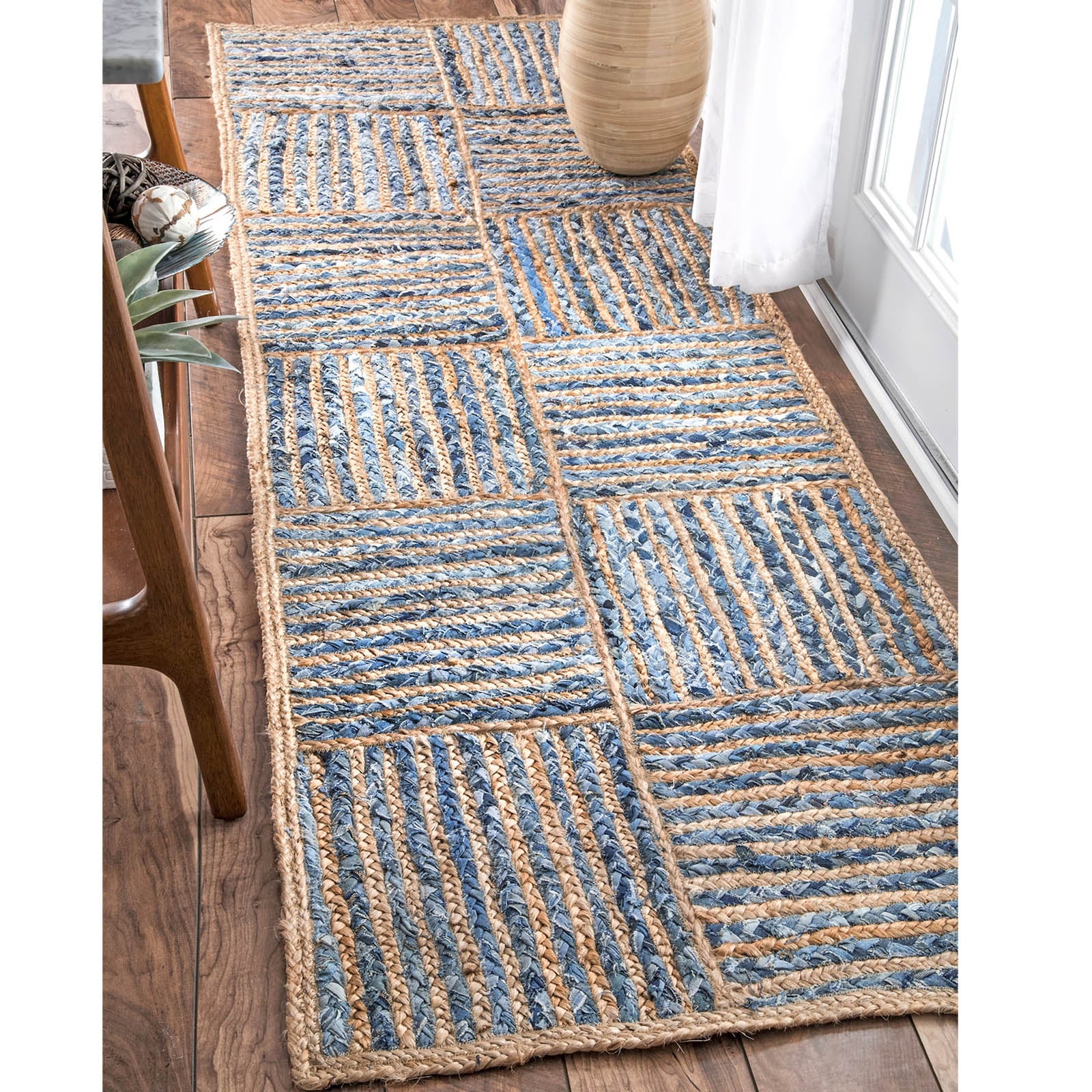 300X200 Cm Braided Handmade Jute Rug Jh-2346-Xl