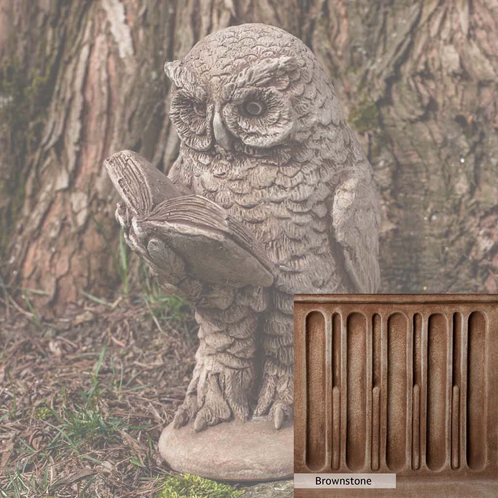 Campania International Scholarly Owl Statue