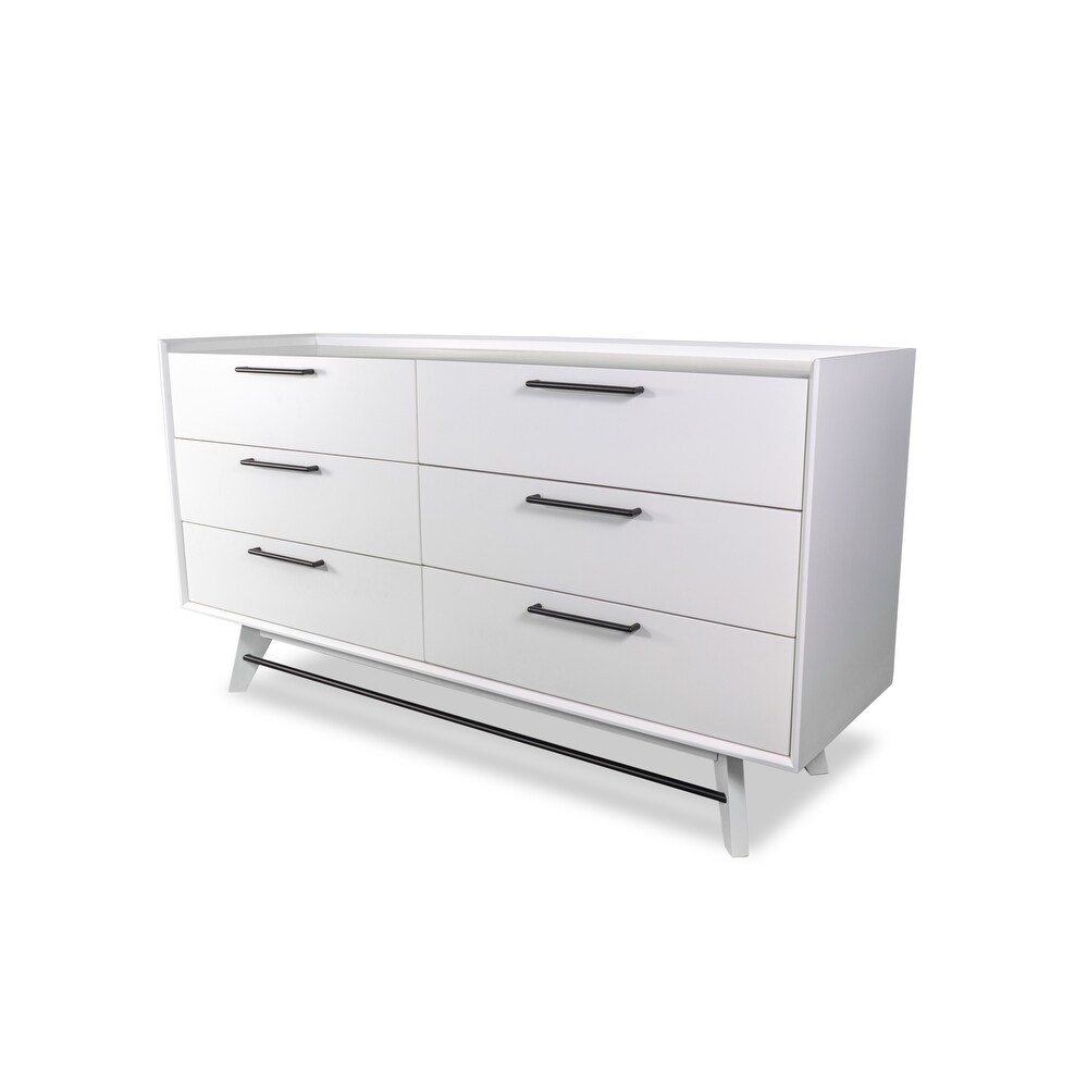 Rye Studio Waldorf Modern Double Dresser