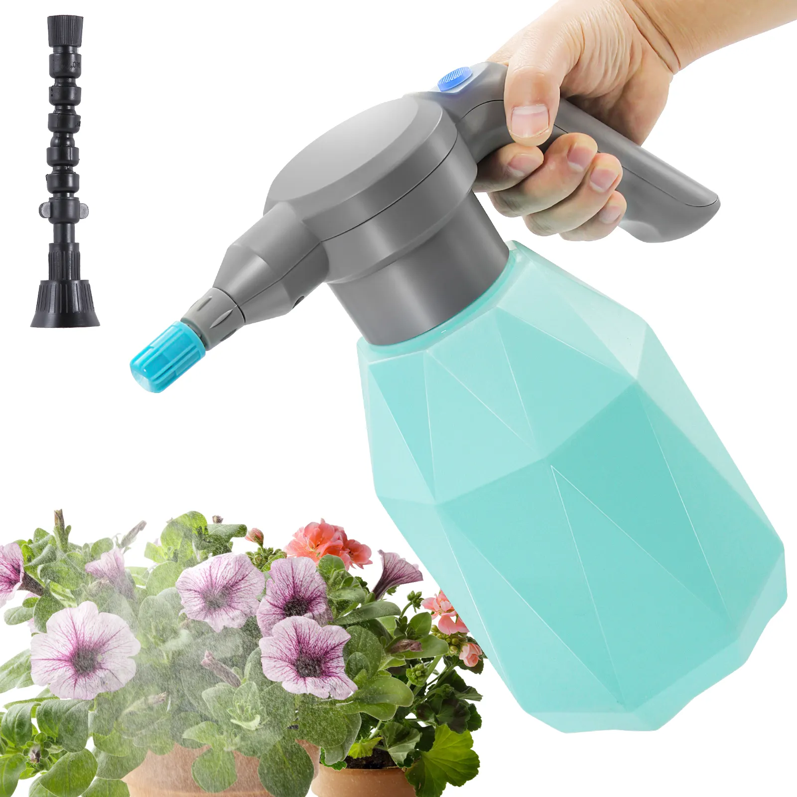 Sylstar Lawn Garden Sprayer Power Bottle Agricultural Plastic Portable Hand Garden Sprayer With Pump