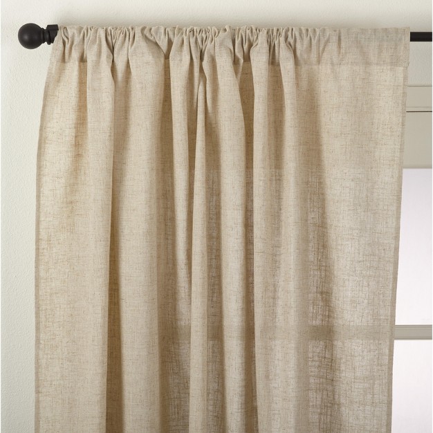 Saro Lifestyle Classic Design Long Window Curtain Single Panel