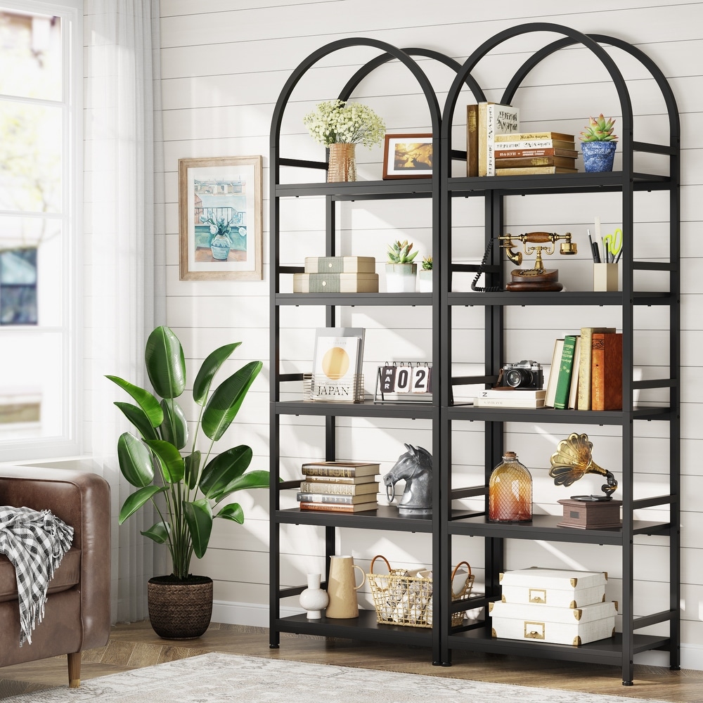 5 Tier Open Bookshelf  74\