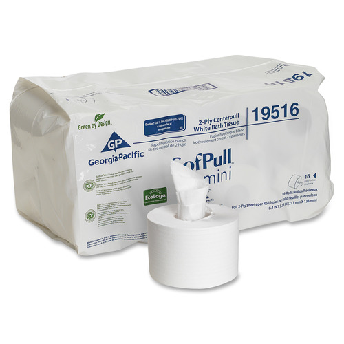 Georgia Pacific Sofpull Centerpull Mini Toilet Paper by GP Pro  GPC19516