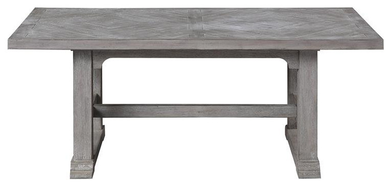 Steve Silver Whitford Dove Gray Coffee Table   Farmhouse   Coffee Tables   by HedgeApple  Houzz