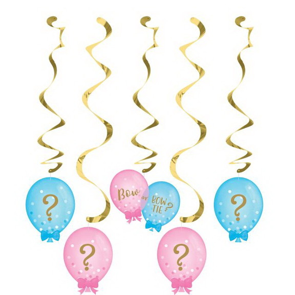 Creative Converting 336686 Gender Reveal Balloons ...