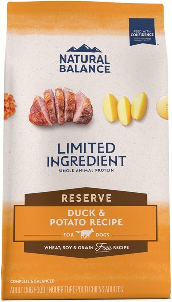 Natural Balance Limited Ingredient Reserve Grain-Free Duck and Potato Recipe Dry Dog Food