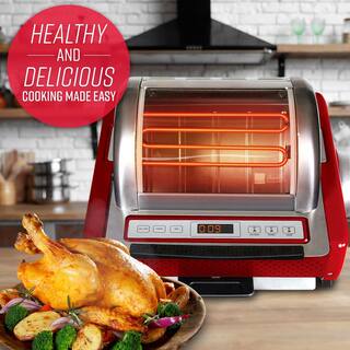 Ronco EZ-Store Red Countertop Rotisserie Oven ST5250RED