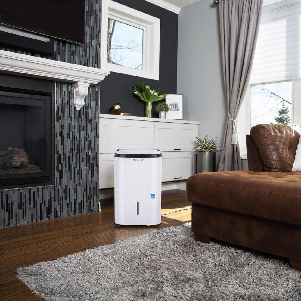 Honeywell Smart WiFi Energy Star Dehumidifier for Basements and Small Rooms Up to 1000 sq ft with Alexa Voice Control