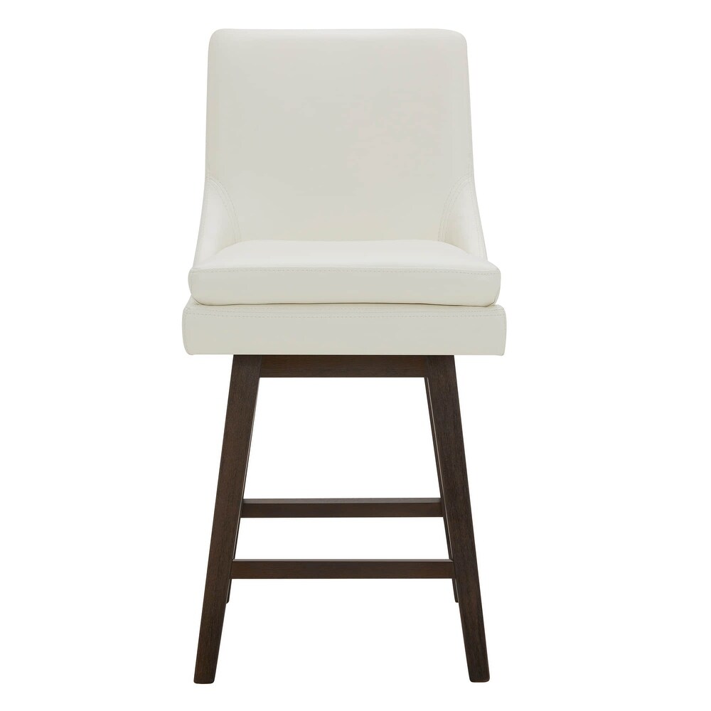 Luca Counter Height Swivel Barstool Set of 2