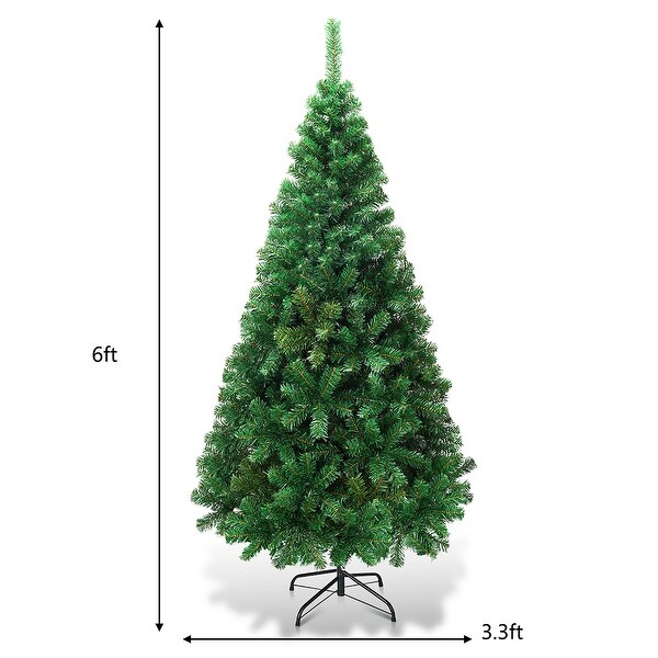 Artificial Christmas Tree with Solid Metal Stand