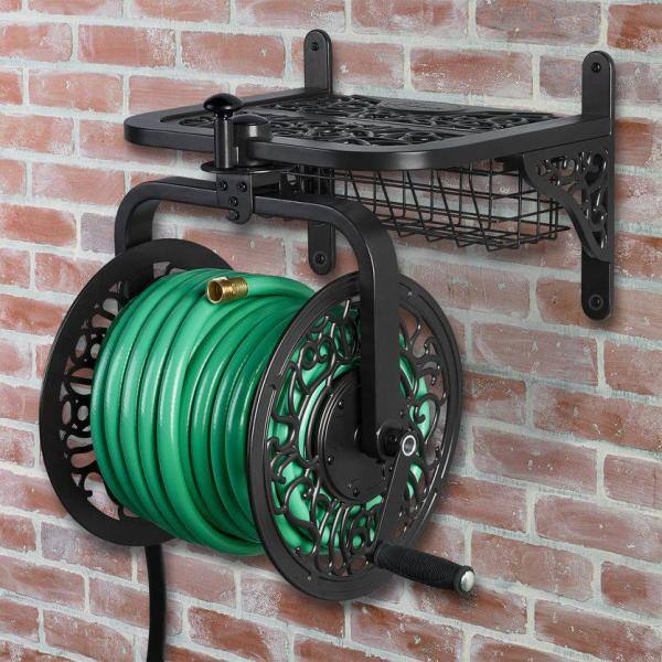 Black Rotating hose reel Navigator 714-C