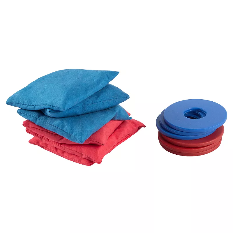 Hey! Play! 2-in-1 Washer Pitch and Beanbag Toss Set