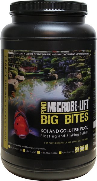 Microbe-Lift Pond Big Bites Koi and Goldfish Food