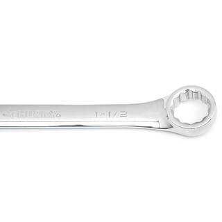 Husky 1-12 in. 12-Point SAE Full Polish Combination Wrench HCW1I12