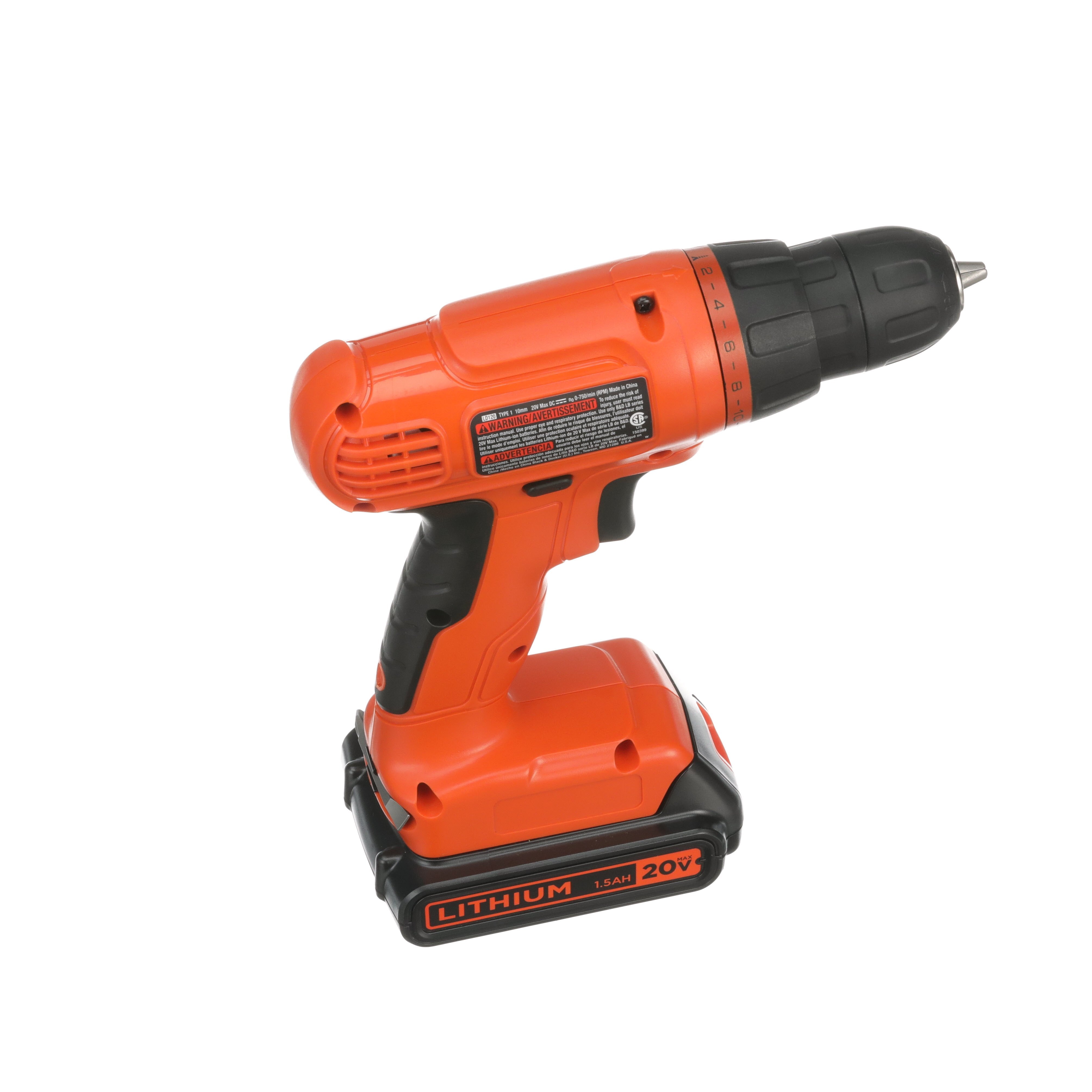 20V MAX* POWERCONNECT™ Cordless Drill Kit + 100 pc. Kit