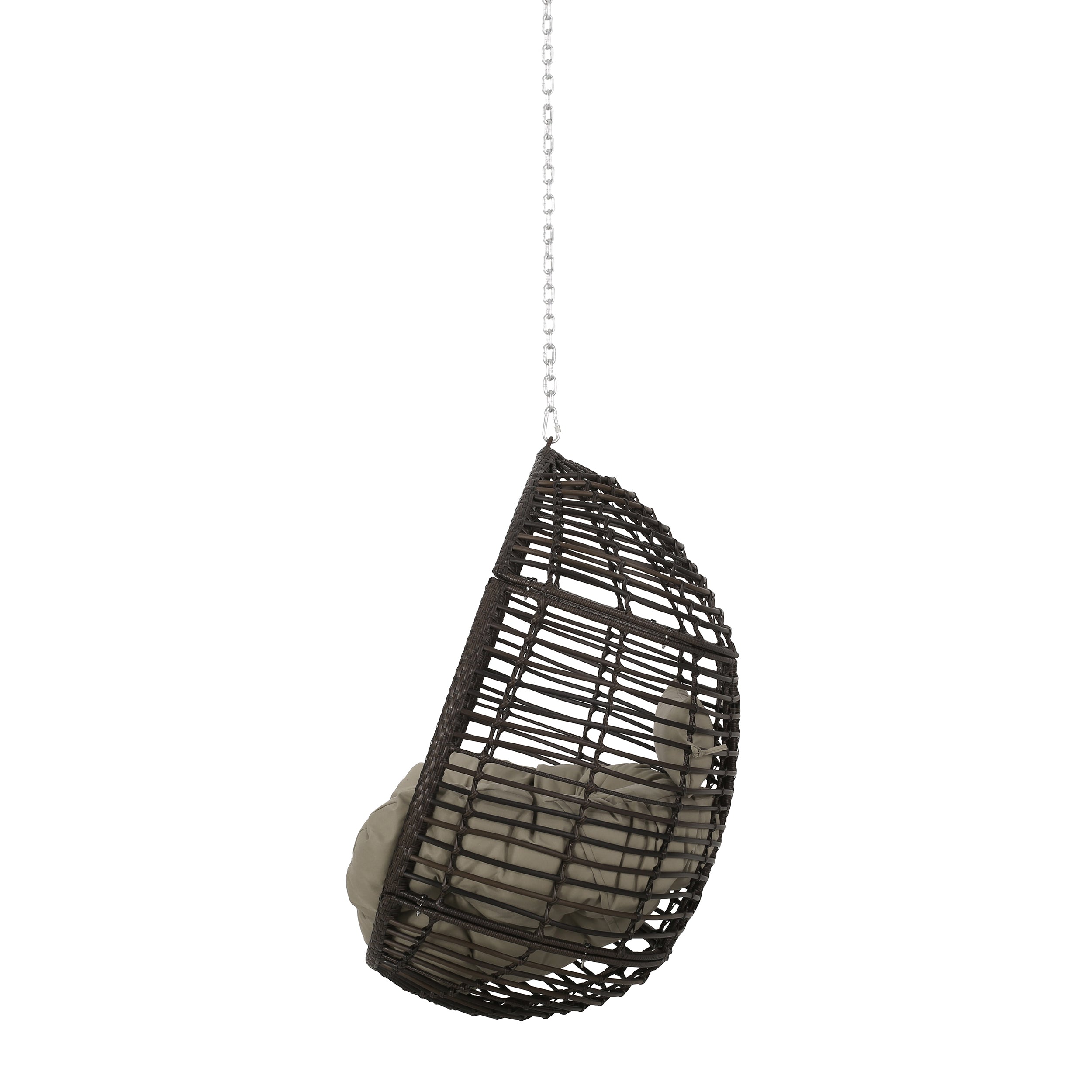 Hempstead Indoor/Outdoor Wicker Hanging Teardrop / Egg Chair (NO STAND)