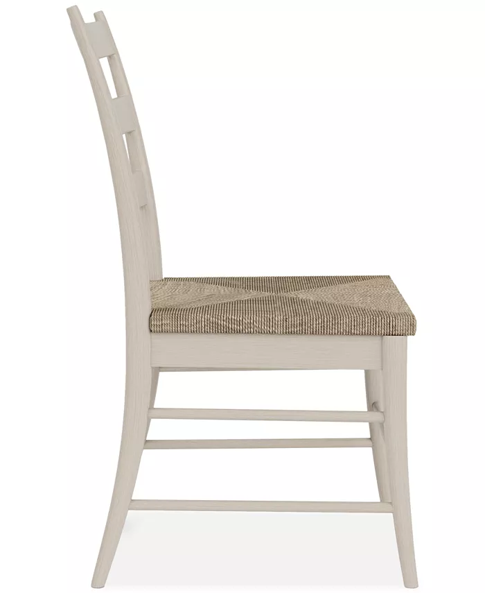 Furniture Laguna Rush Seat Dining Side Chair