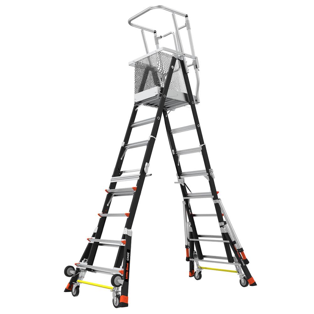 Little Giant Adjustable Safety Cage Type 1AA 5-9 Ft. ;