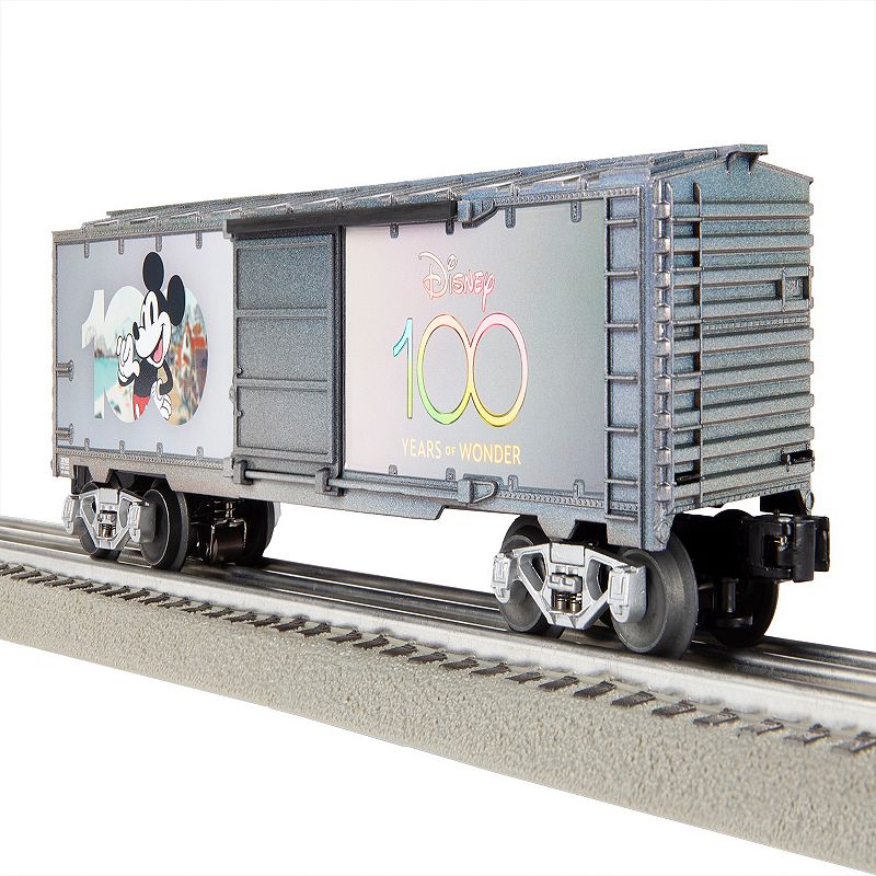 Lionel Disney 100 Years of Wonder Illuminated Rolling Stock Boxcar