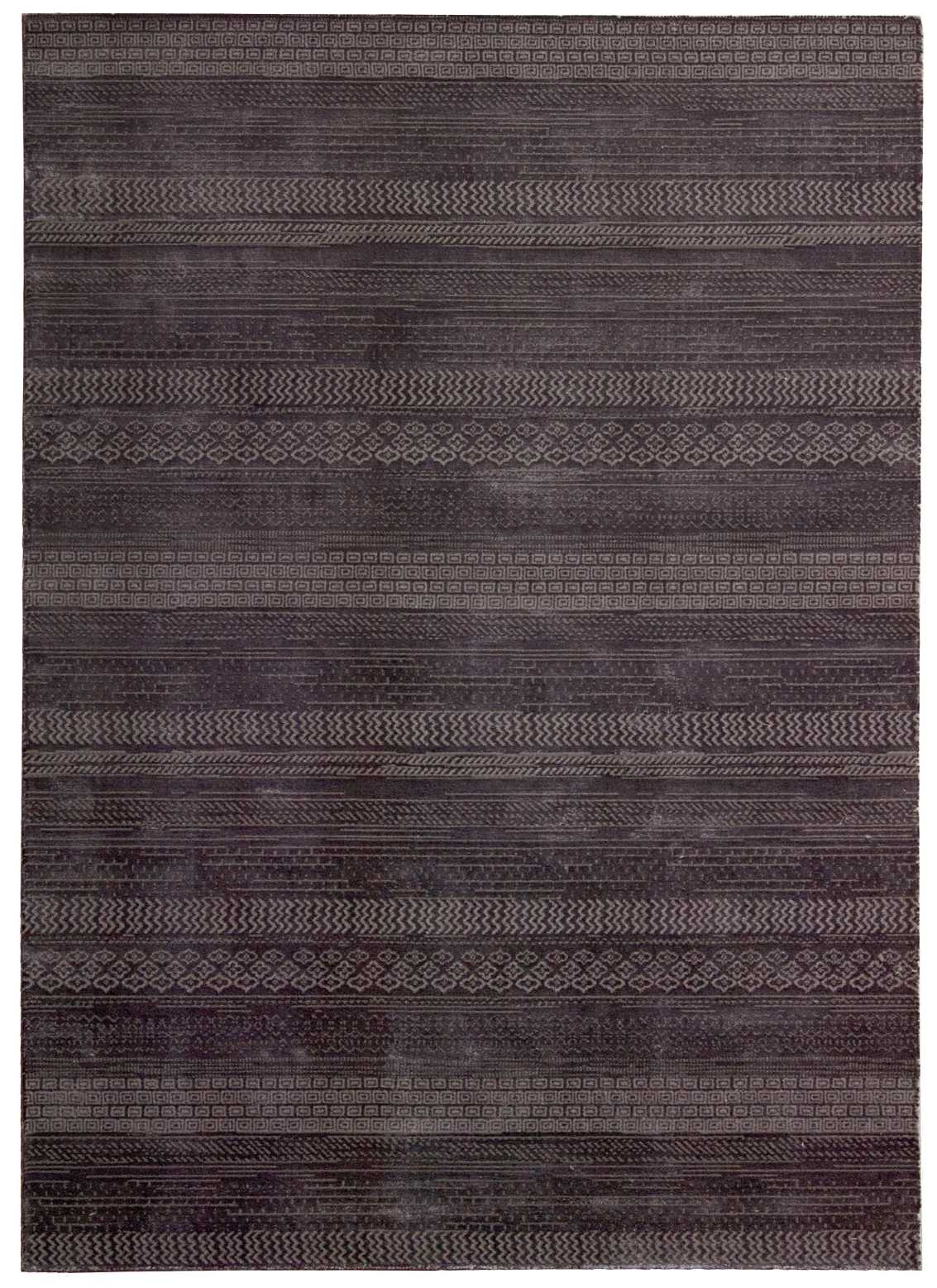 Maya Hand Loomed Wineberry Rug