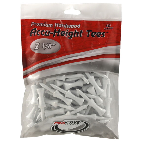 ProActive Accu Height Tees 2 1/8 60/pkg