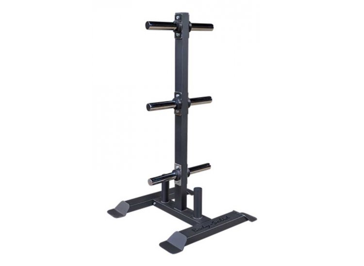 Body-Solid Olympic Weight Plate Tree and Bar Holder