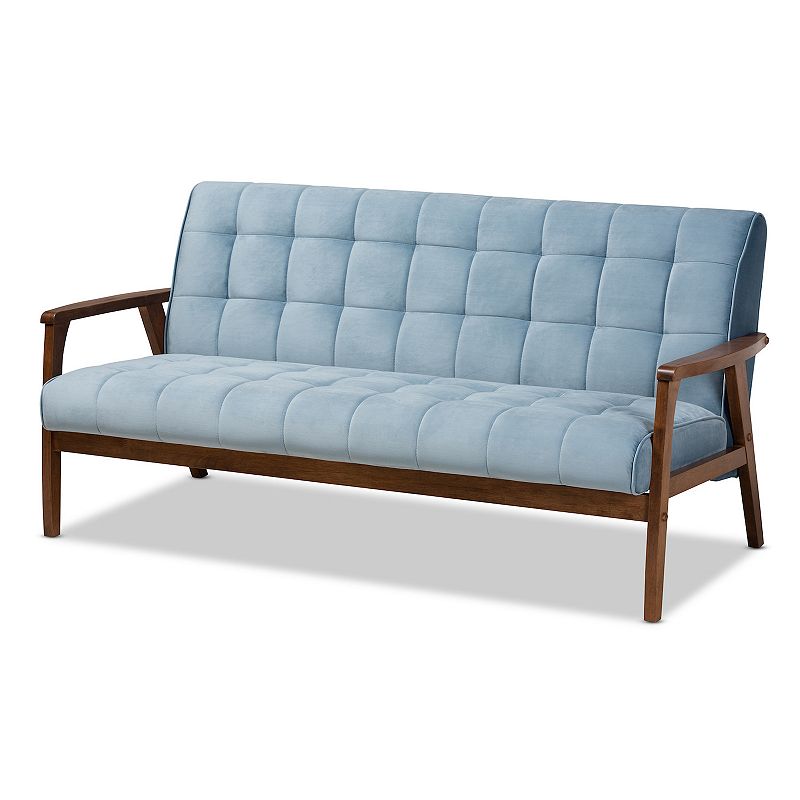 Baxton Studio Asta Mid-Century Modern Sofa