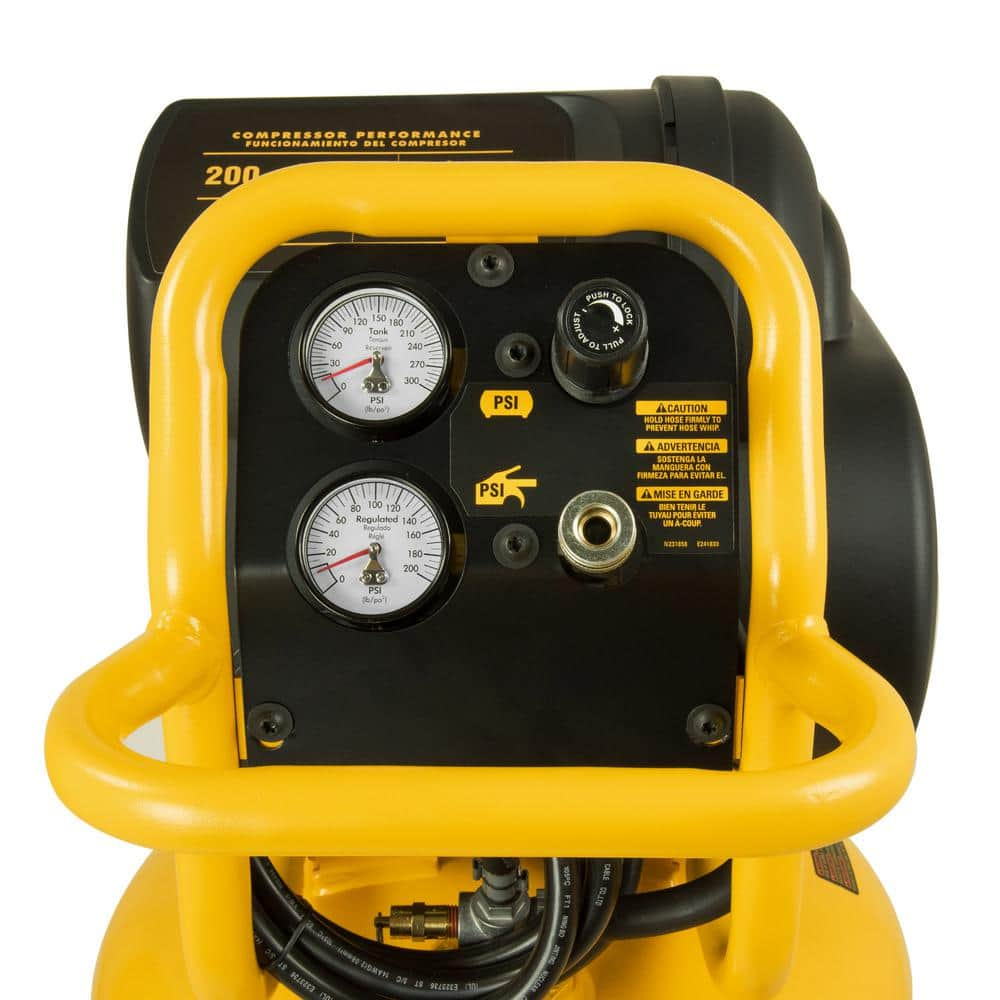 DEWALT 27 gal. 200 PSI Portable Vertical Electric Air Compressor DXCM271