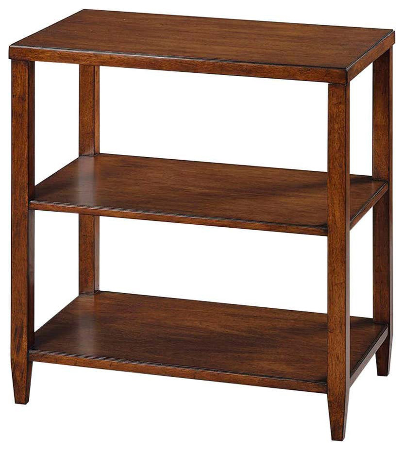 Classic Three Tier Side Table   Transitional   Side Tables And End Tables   by English Georgian America  Houzz