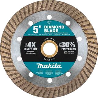 Makita 5 in. Turbo Rim Diamond Blade for General Purpose B-69711