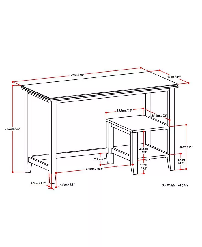 Simpli Home Artisan Desk