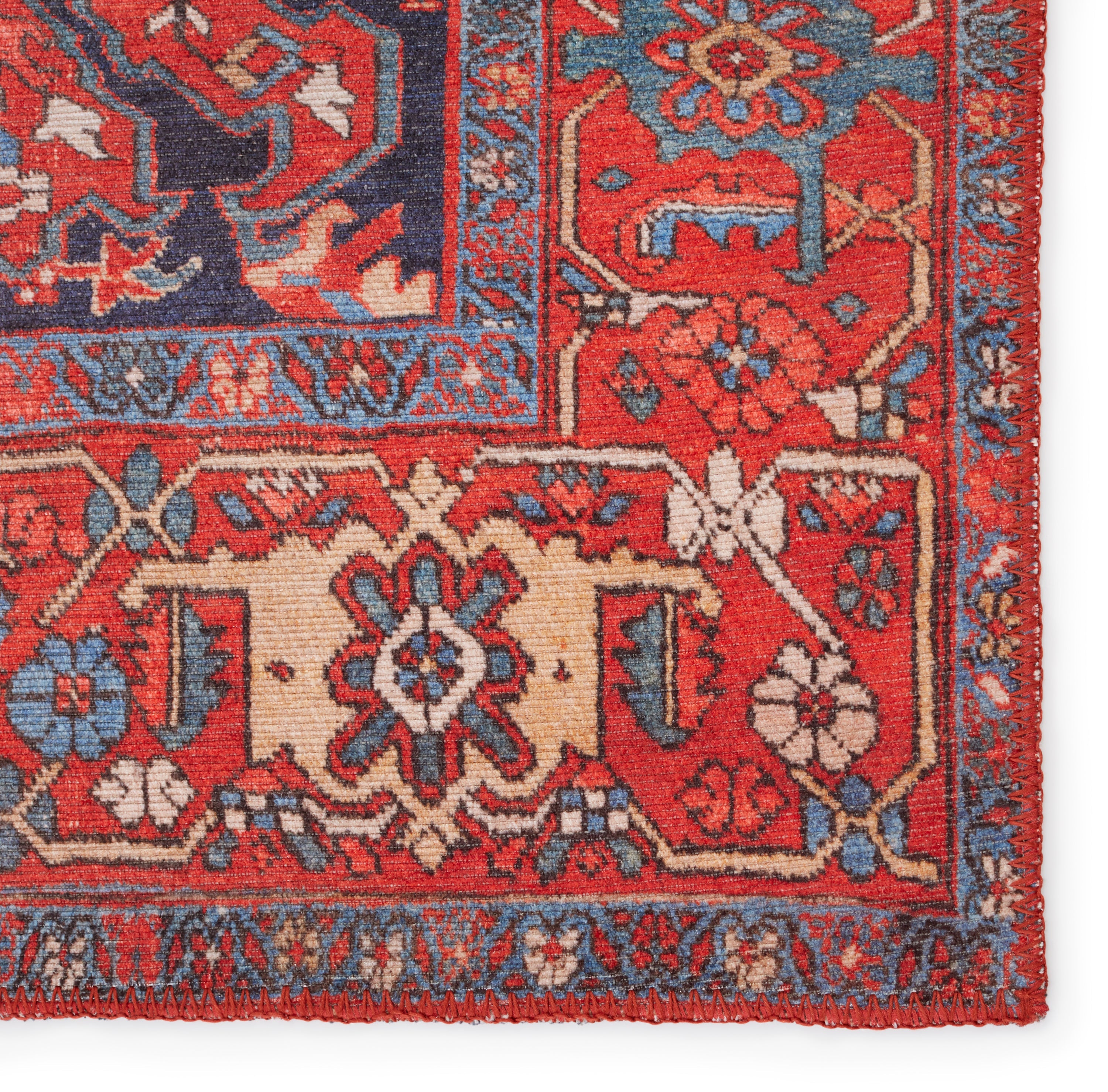 Harman Eterna Red & Blue Rug