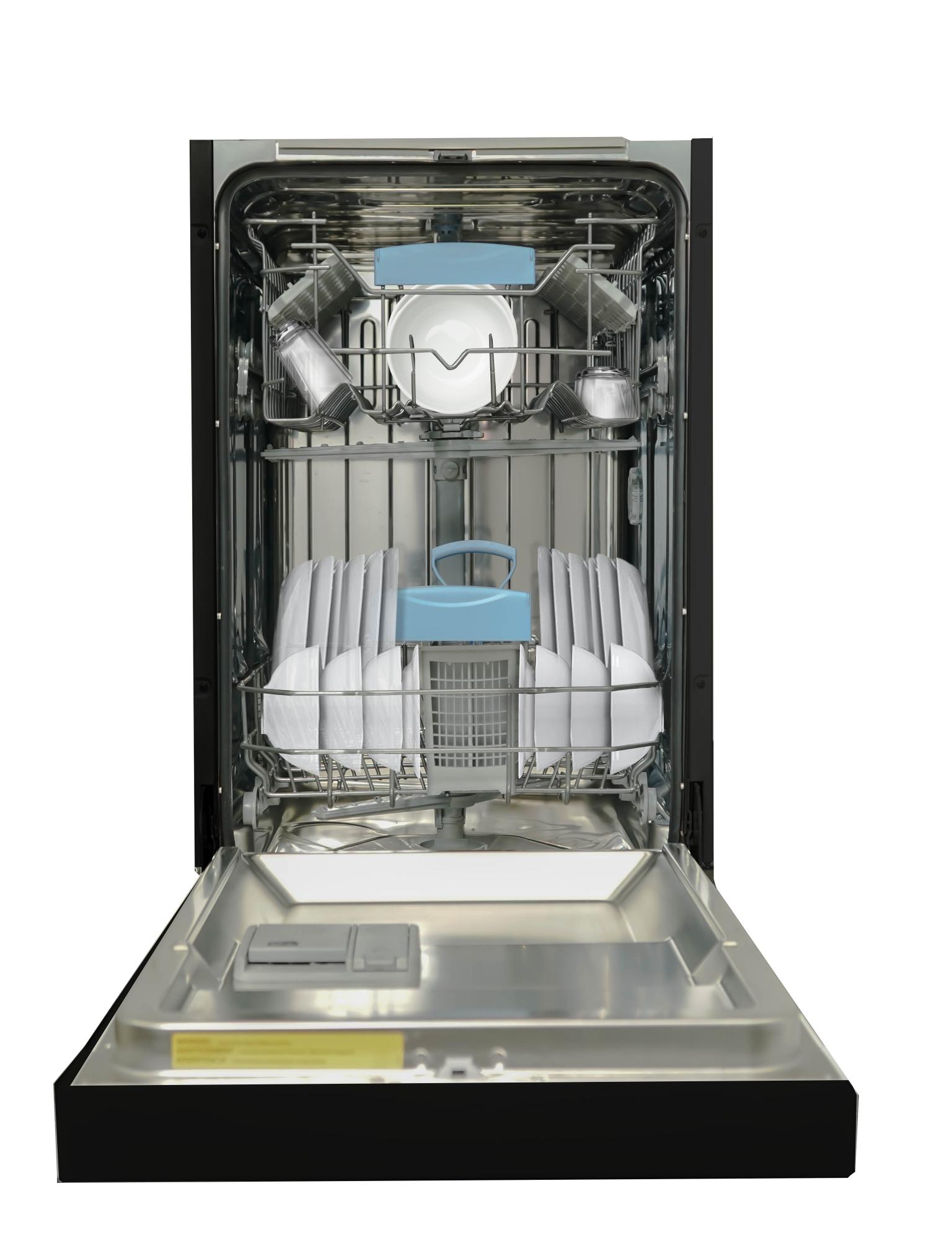 Danby DDW18D1EB Danby 18 Built-In Dishwasher With Front Controls (Black)