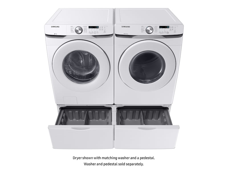 Samsung DVE45T6000W 7.5 Cu. Ft. Electric Dryer With Sensor Dry In White