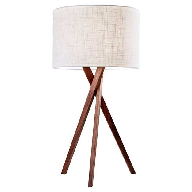 Brooklyn Table Lamp Brown Adesso