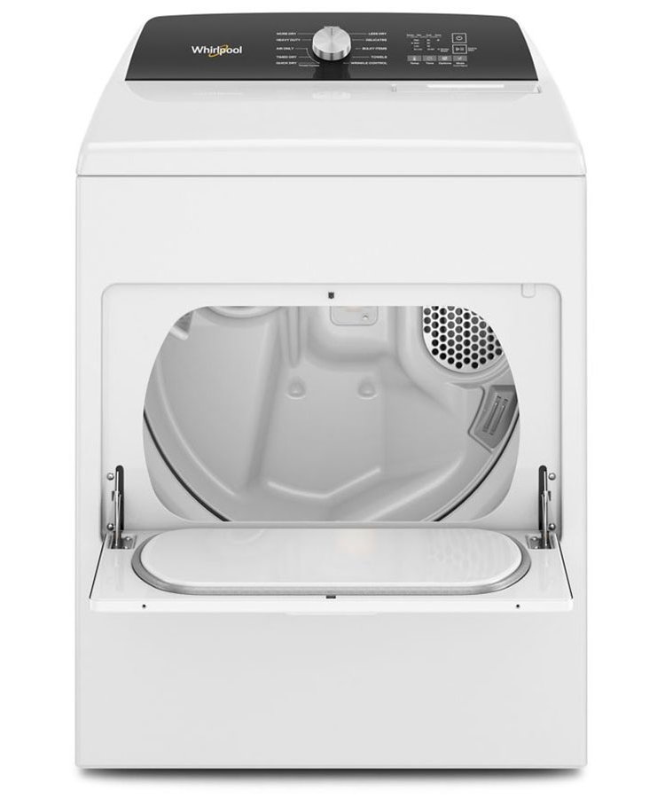 Whirlpool 7 Cu. Ft. White Moisture Sensing Gas Dryer