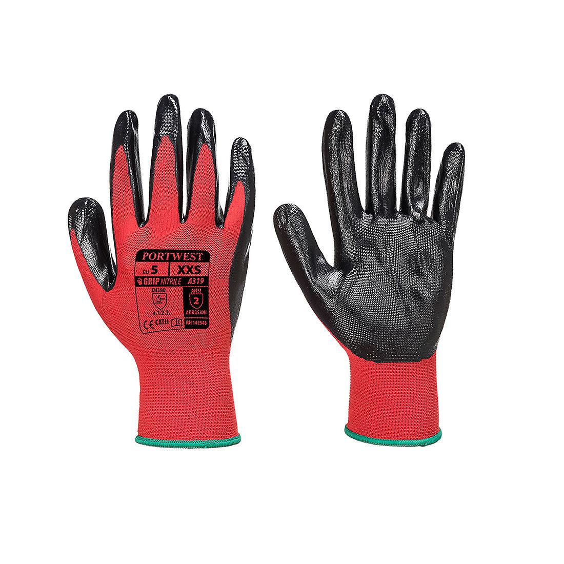 Portwest a319 flexo grip nitrile gloves