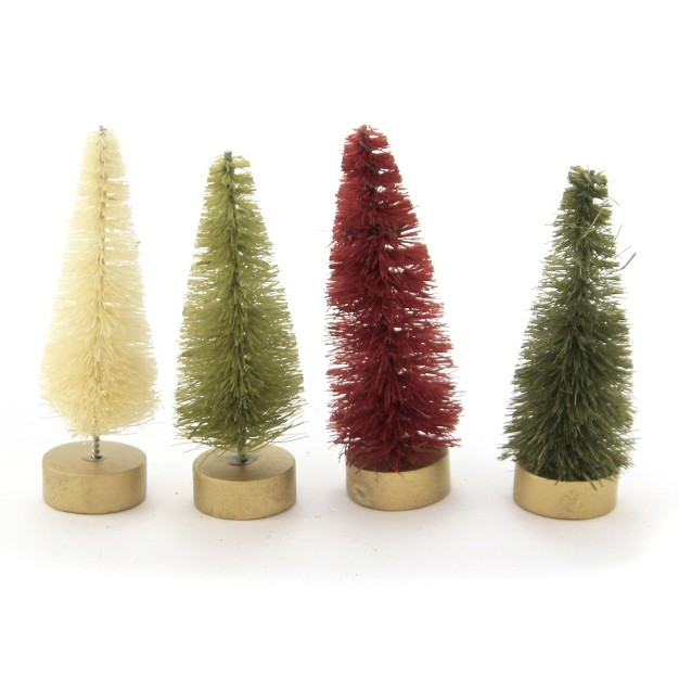 Christmas Mini Bottle Brush Trees Bethany Lowe Designs Inc Decorative Figurines