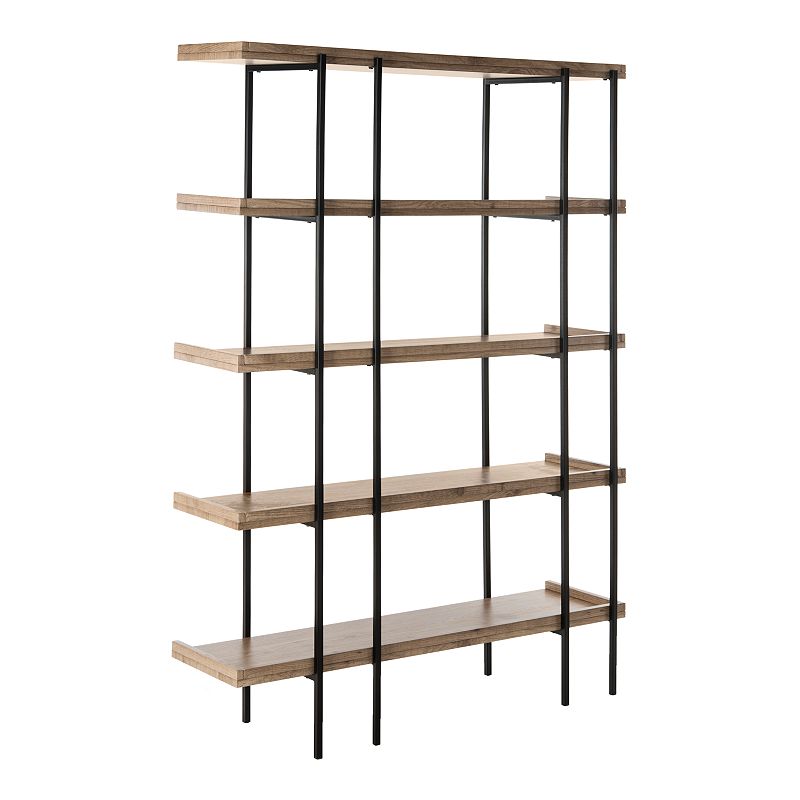 Safavieh Cecilia Retro Mid Century 5-Tier Wood Etagere