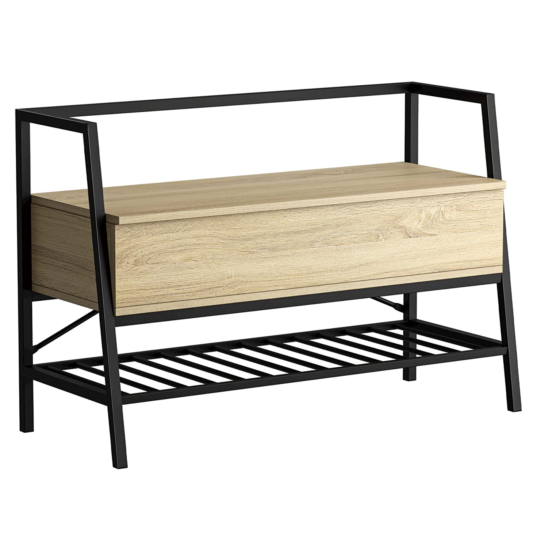 Entryway Bench Shoe Bench With Shoe Rack and Storage Box for Entryway, Bedroom, Hallway