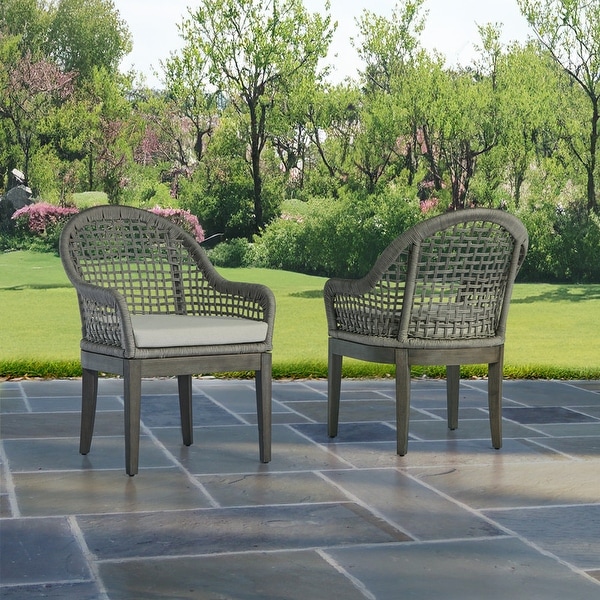 Best Quality Furniture Patio Side Chairs (Set of 2)