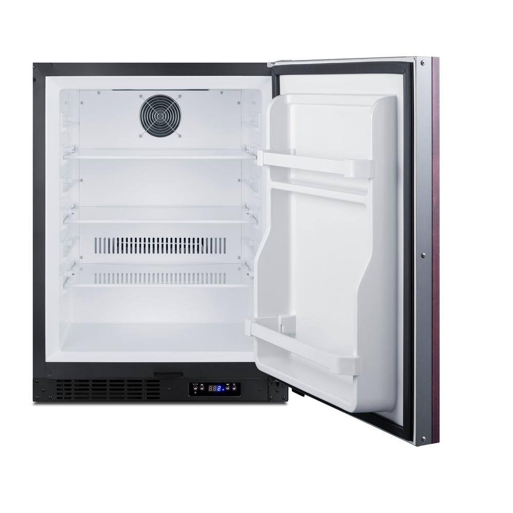 Summit Appliance 4.0 cu. ft. Upright Frost-Free Freezer in Panel-Ready ADA Compliant ALFZ51IF