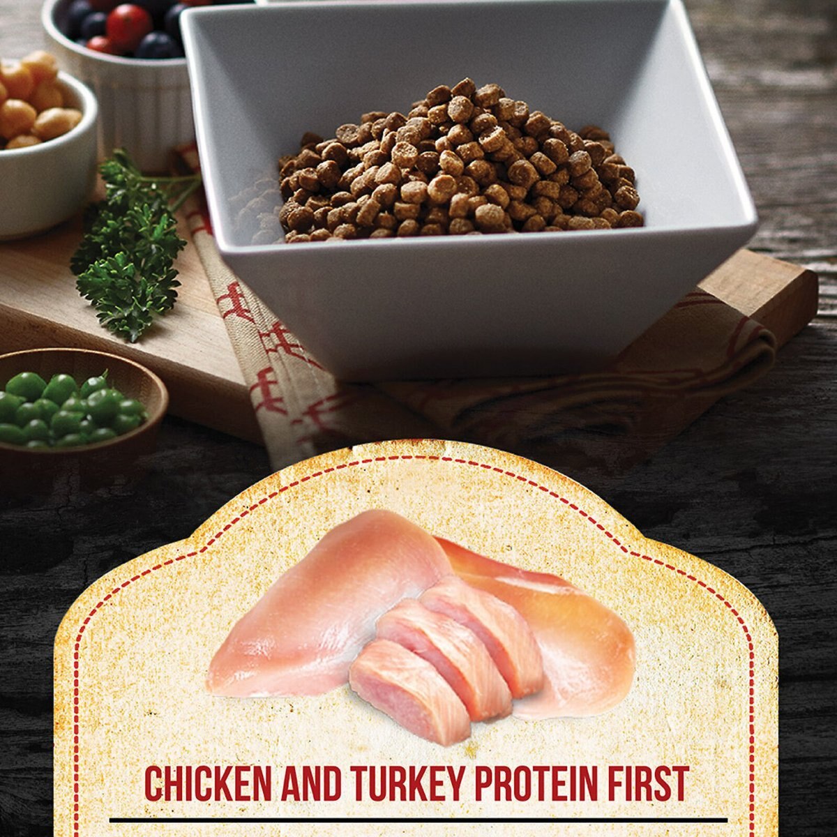 Fussie Cat Market Fresh Chicken and Turkey Recipe Grain-Free Dry Cat Food