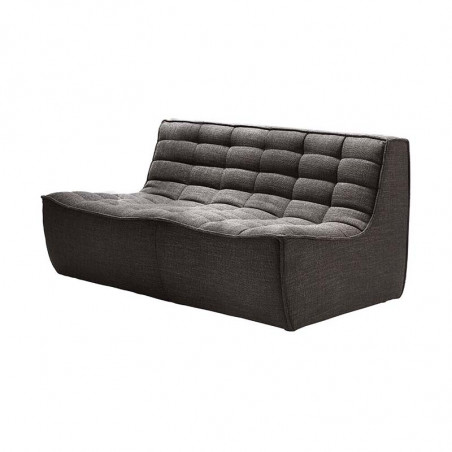 Canapé 2 places gris foncé N701 Ethnicraft - Mobilier intérieur - Mobilier - GRIIN