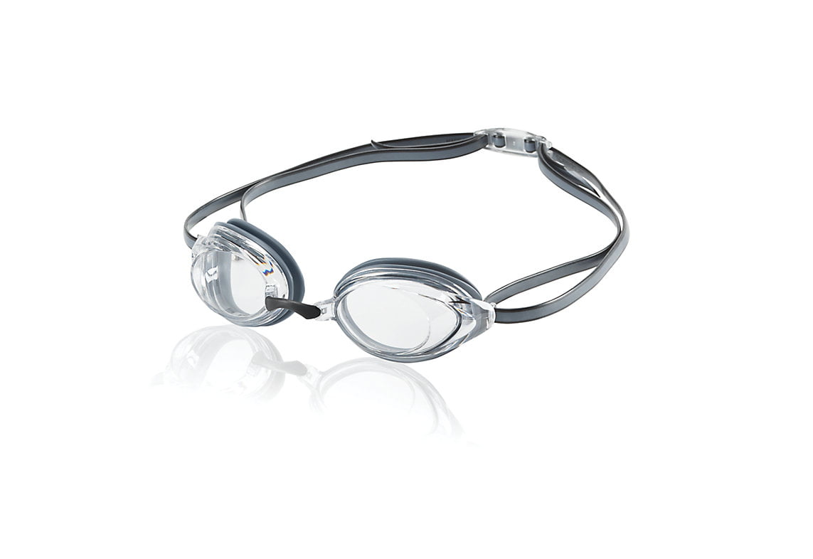 Speedo Vanquisher 2.0 Clear and Gray Swimming Sport Goggles