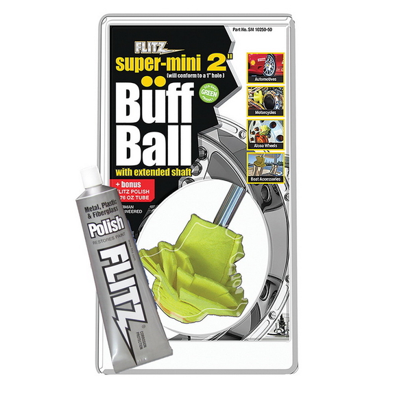 Flitz Buff Ball   Super Mini 2   Yellow w/1.76oz ...