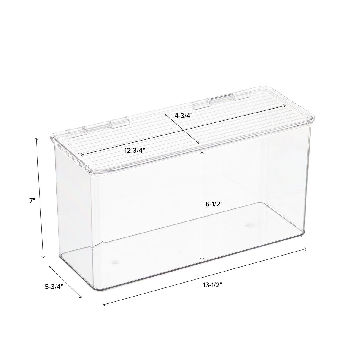 HingedLid Stackable Boxes