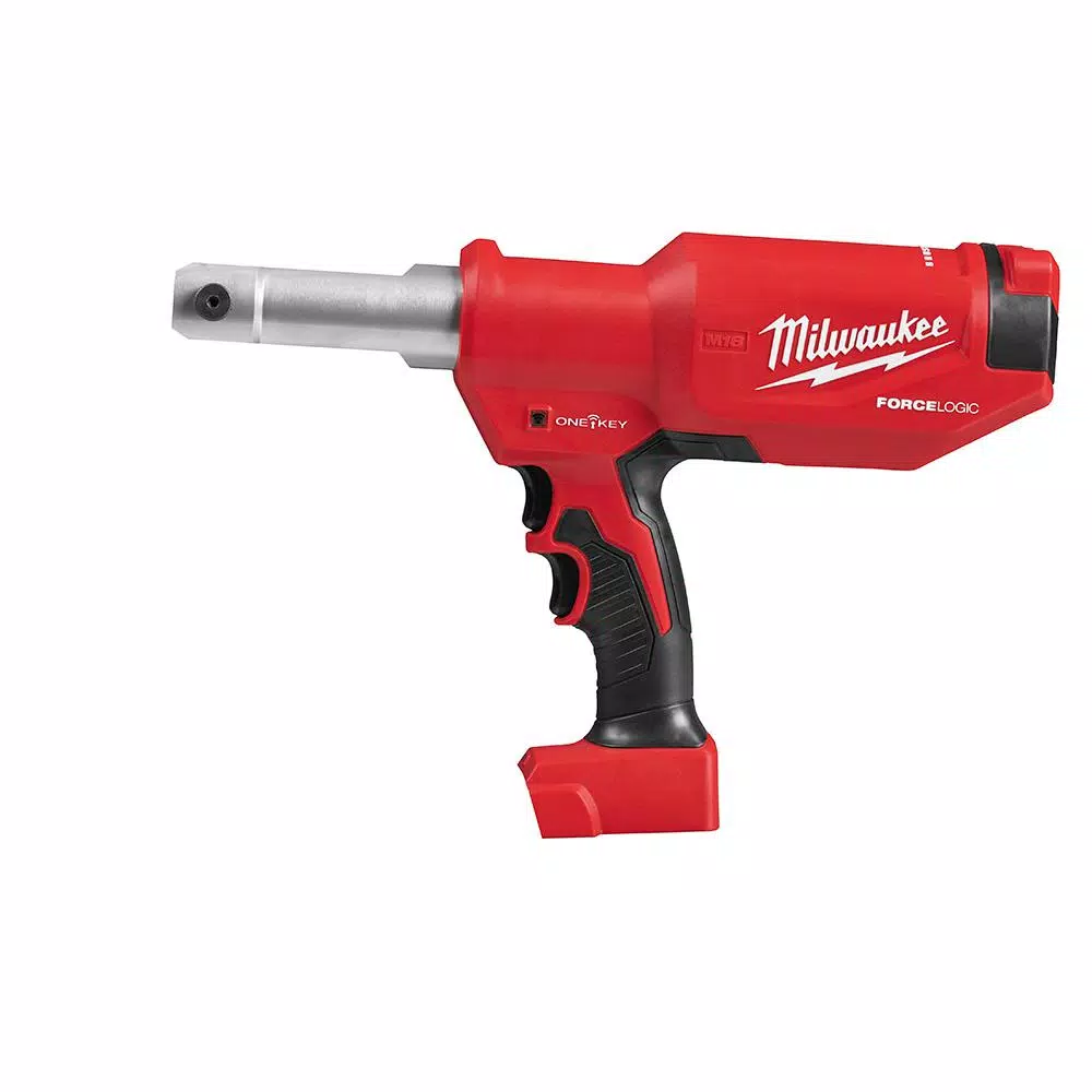 Milwaukee M18 18-Volt Lithium-Ion Cordless FORCE LOGIC 6-Ton Pistol Utility Crimping (Tool-Only) and#8211; XDC Depot